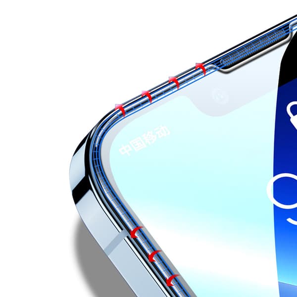 Karkaistu lasi näytönsuoja iPhonelle (2 kpl) iPhone 12 Pro Max