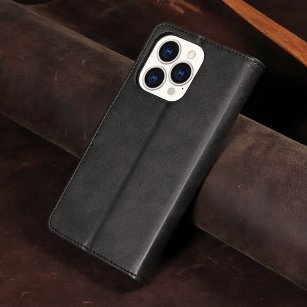 Nahkakotelo korttipidikkeellä iPhonelle iPhone 14 Pro Max
