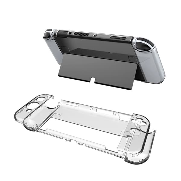 Nintendo Switch OLED-kotelo lisävarusteineen 9 osaa Black