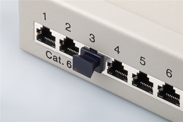 Støvbeskyttelse til RJ45-hunstik
