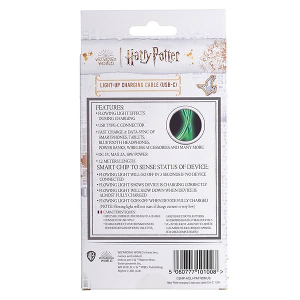 USB A to C valaisee 1,2 metrin patronus