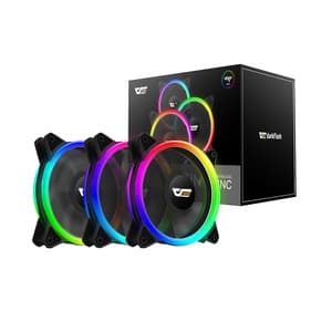 Computerblæsersæt ARGB Darkflash DR12 Pro 3in1 120x120 (sort)