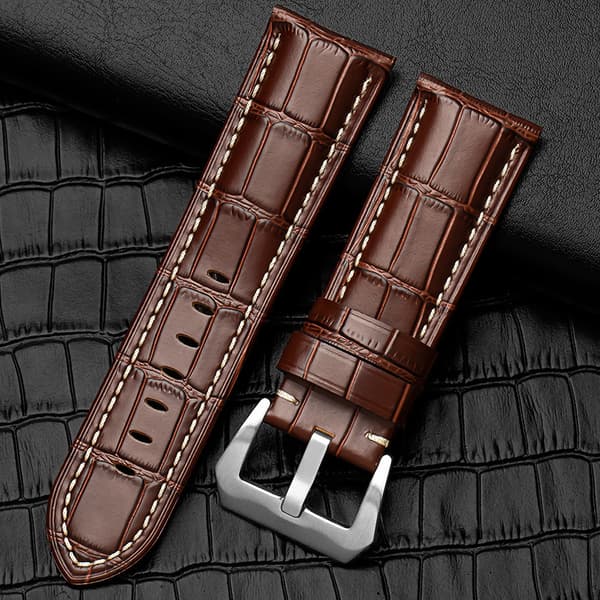 Udskiftningsurrem til Panerai Luminor Brown 26 mm