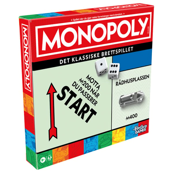 Brettspill Monopoly Classic 90th Year Edition (NO)