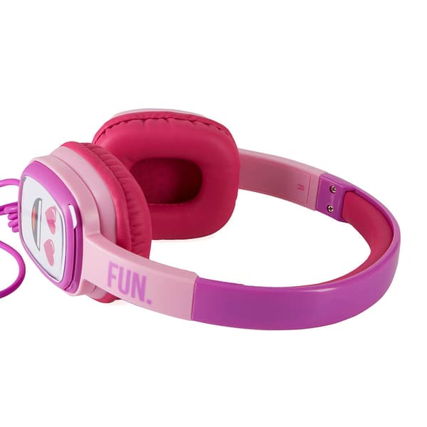 Hodetelefon Flip'N'Switch Junior On-Ear Rosa 85dB