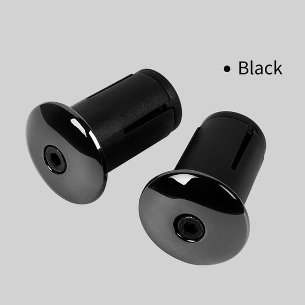 Cykelstyr Endepropper - Legering & PVC - Sikker Ekspansion