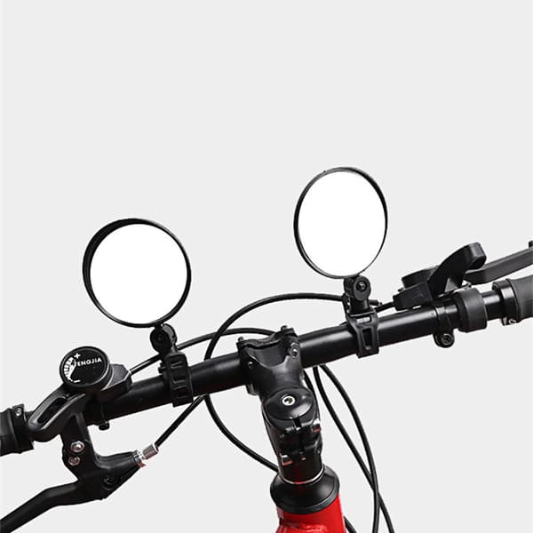 Justerbara Backspeglar till Cyklar - 2 pack Black