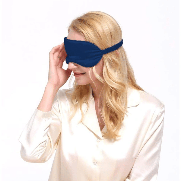 Silke sovemaske DarkBlue