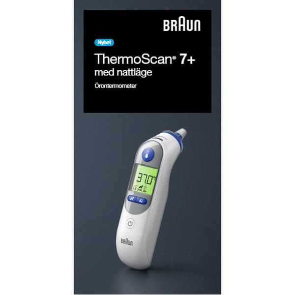 ThermoScan 7+ -ikä Precision IRT6525