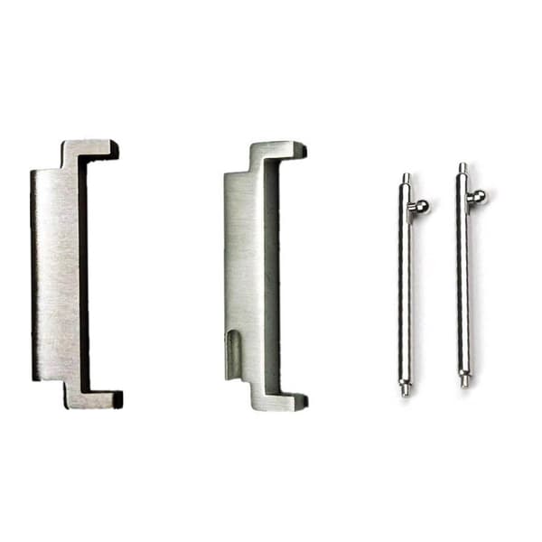 Universal Sølv Klokkereimkobling 20 mm til 22 mm adaptere