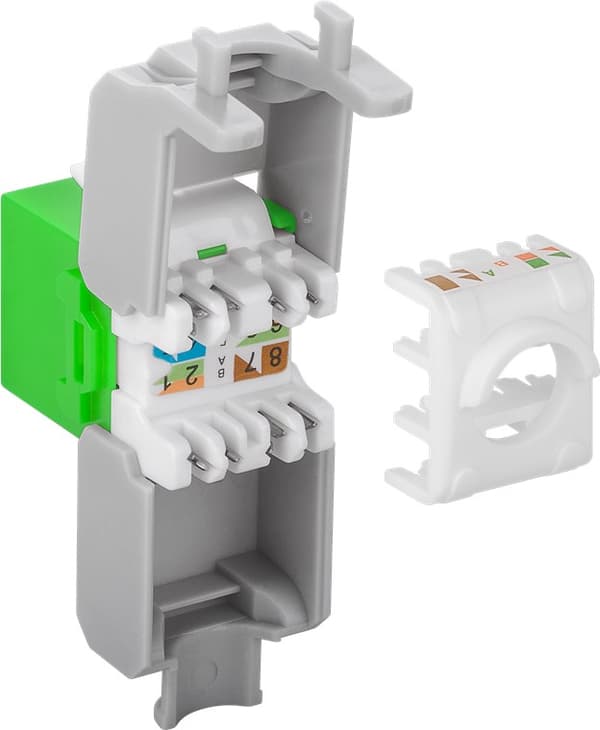 Keystone-modul RJ45 CAT 6A, UTP