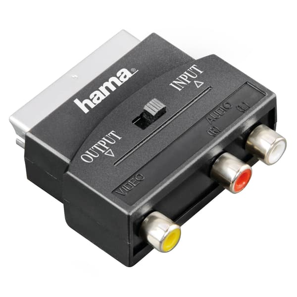 Scart Adapter-3 Phono In/Out