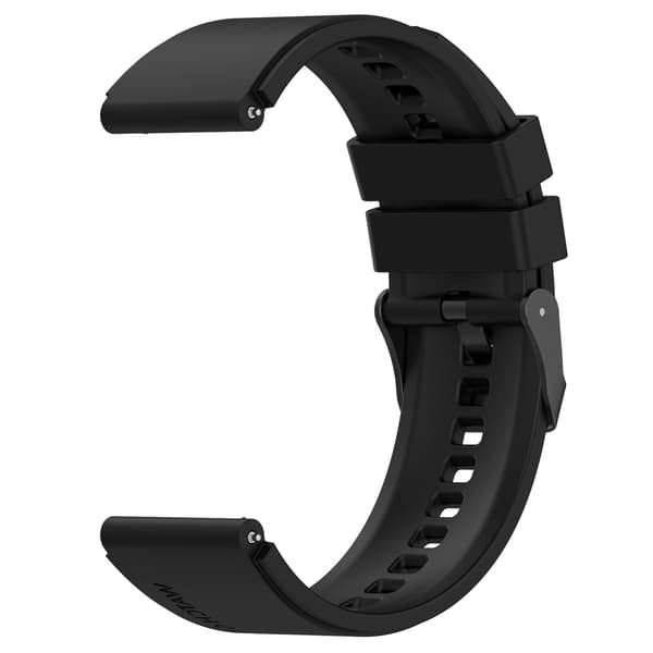 22 mm universaali hihna kellolle Black