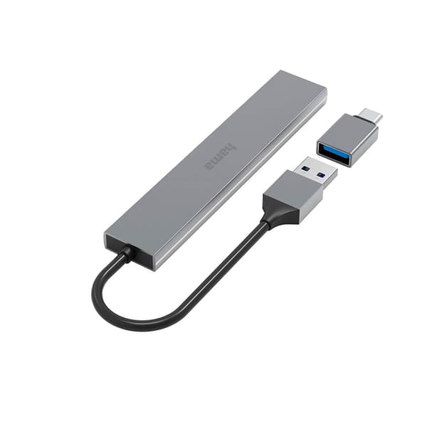 Hub USB-A 3.2 4x-Porter 5 Gbit/s USB-C-Adapter