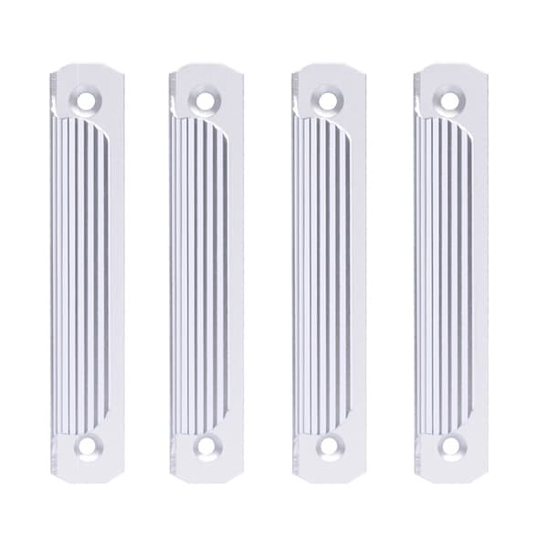 4 Pack Vedin - Pinta-asennettava Silver