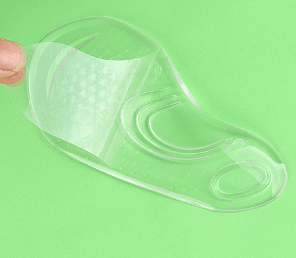 1 par Flat Feet Arch Orthotic Support indlægssåler Transparent
