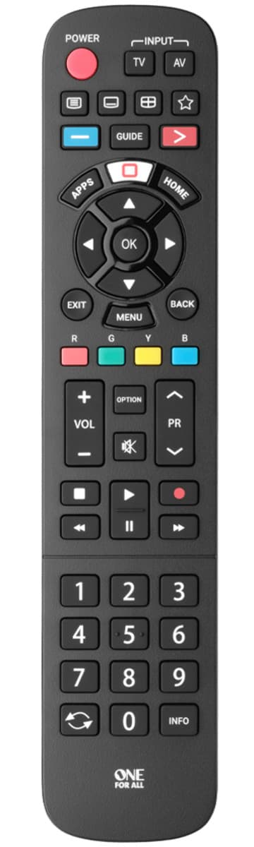 URC 4914 Remote control replacement Panasonic