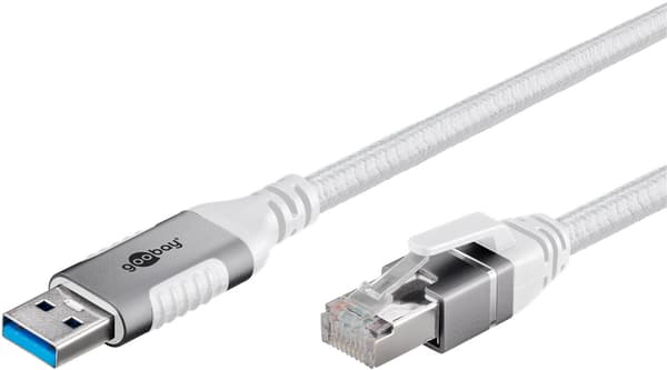 Ethernet-kabel USB-A 3.0 til RJ45, 3 m