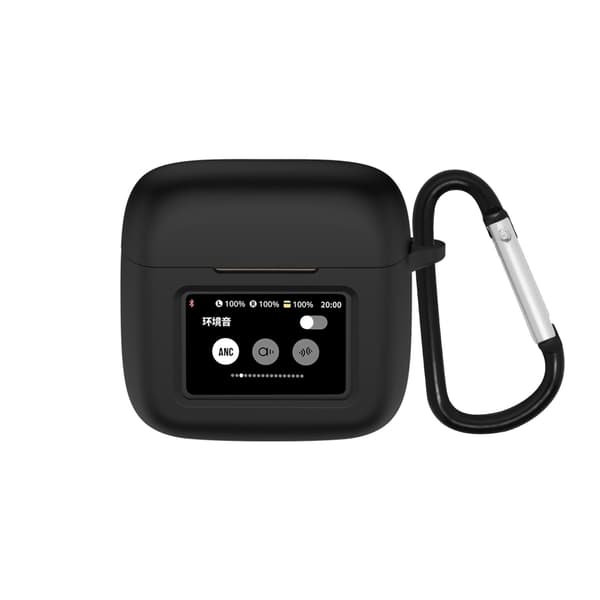 Skyddande silikonfodral för JBL Tour Pro 3 Black