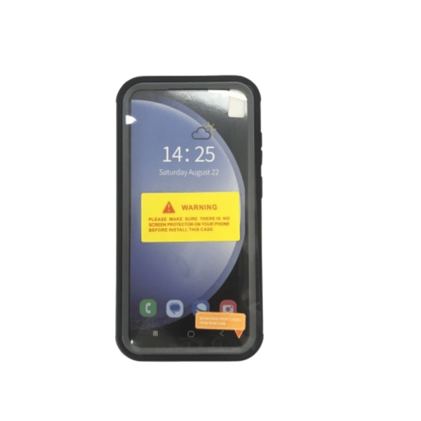 Samsung A55 magnetisk mobildeksel Black+Grey