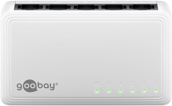5-port Gigabit Ethernet netværksswitch