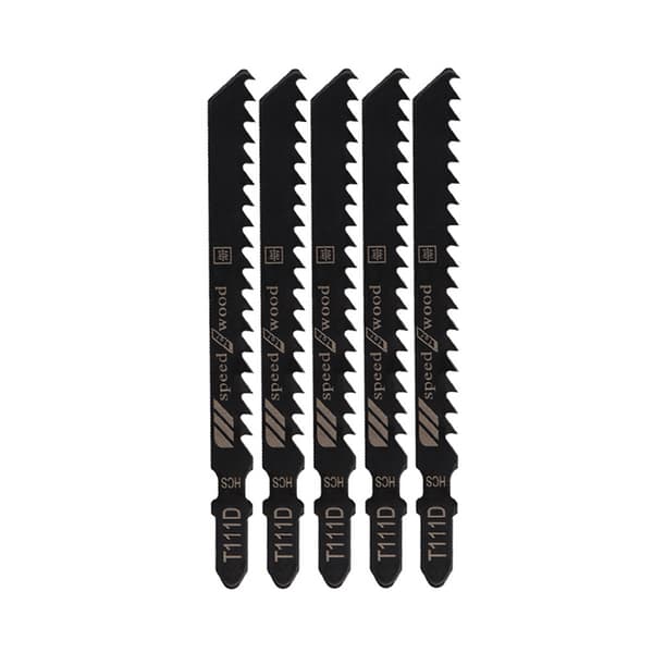 Stikksagblader for trebearbeiding (5-pakning) Model 1