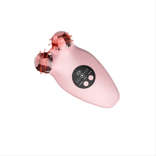EMS Microcurrent Ansigtsløftningsmassager - Skønhedsinstrument til hjemmebrug Pink