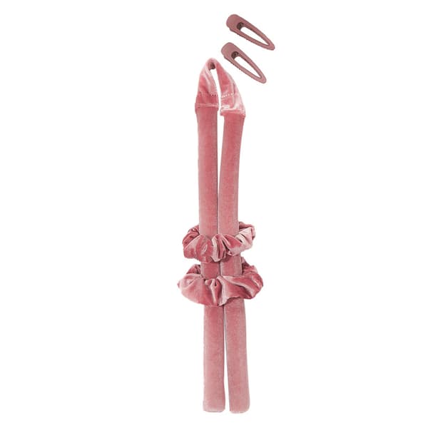 Hårkrøller uden varme Pink