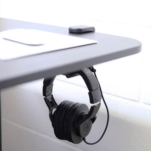 Holder til Hovedtelefon/Headset Monteres på skrivebord