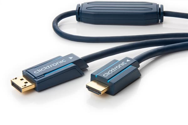 Adapterkabel for aktiv Displayport til HDMI"