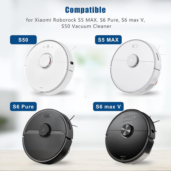 Reservedelssæt til Xiaomi Roborock S5/S6-serien