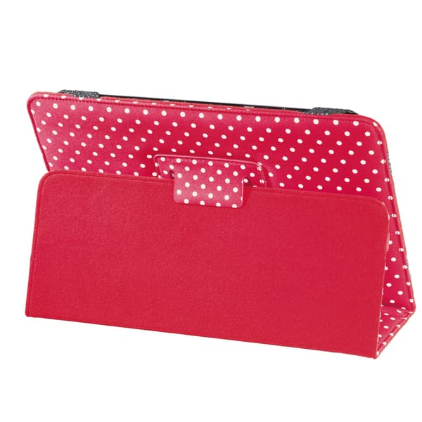 Tabletetui Polkadots 10,1" Rød Universal