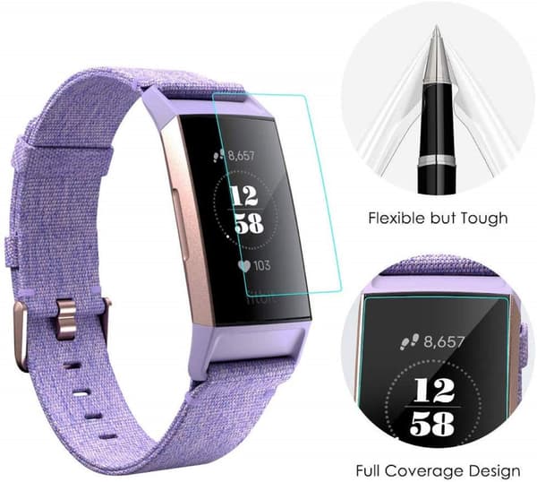 Skärmskydd Fitbit Charge 2 TPU 5-pack