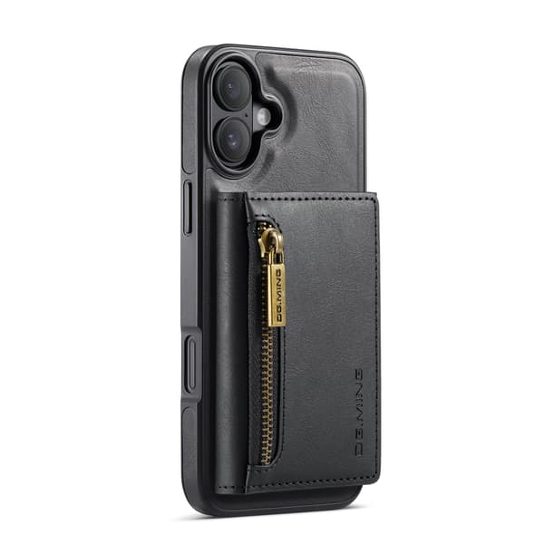 2-i-1 magnetisk telefoncover til iPhone 16 Pro - Sort