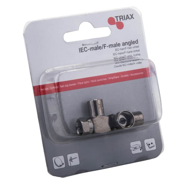 Liitin Kulma Coax Ur-F Ur 2pack