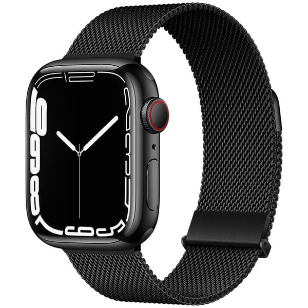 Grafit Milanese Loop-rem til Apple Watch Black L