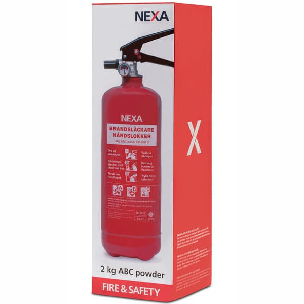Brandslukker Rød 2kg 13A