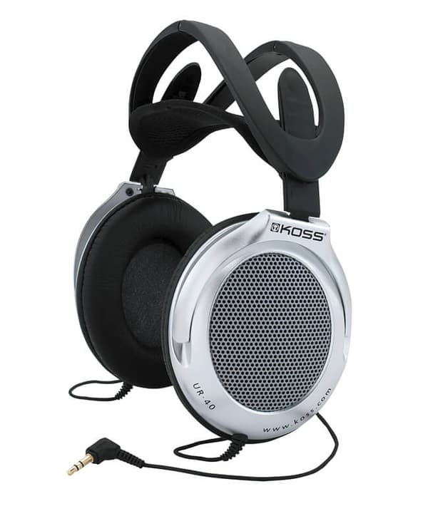 Hörlur UR40 Over Ear Silver