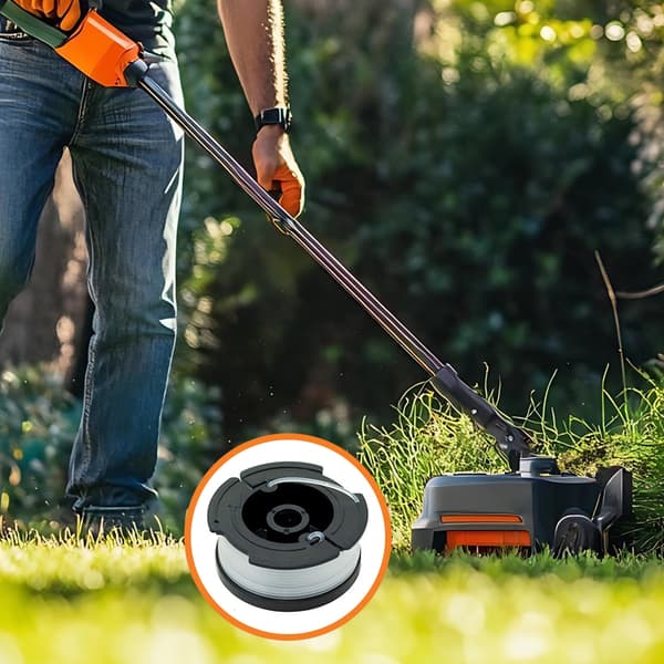 6-pack trådspolar för Black & Decker grästrimmer Black