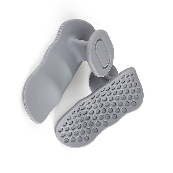 Silikon Handflateskydd för Tyngdlyftning Grey