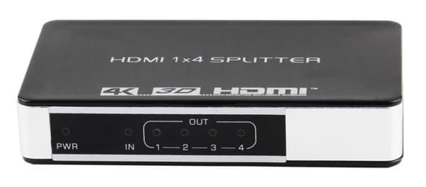 HDMI Splitter 1x4 / 4K @ 30Hz / 3D