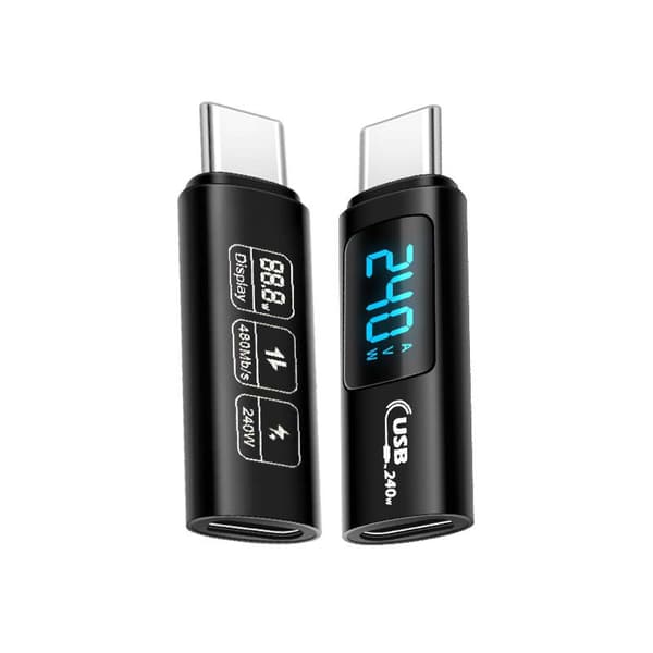 240W USB 2.0 Digitaalinen näyttöadapteri Black