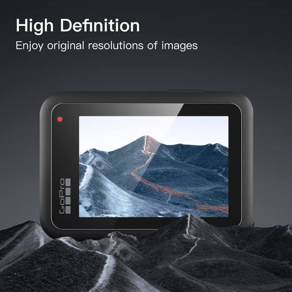 Linsskydd för Gopro 10, 9-pack Transparent
