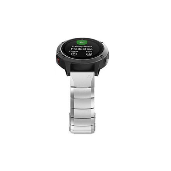 Urrem Quick Release til Garmin Smartwatches Silver 20 mm