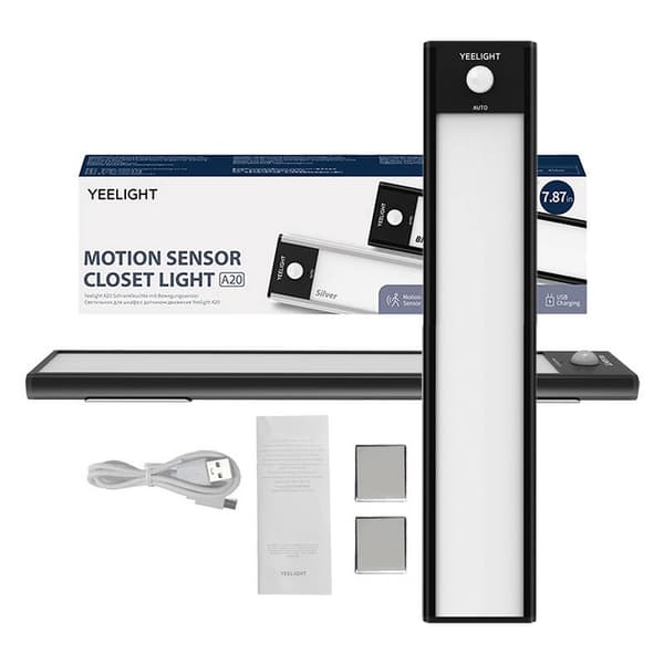 Yeelight Closet Sensor Light 20cm - musta 4000 K