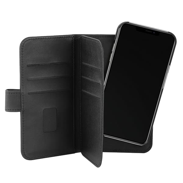 Wallet 2-i-1 7 Kortrum Sort - iPhone 13 Pro