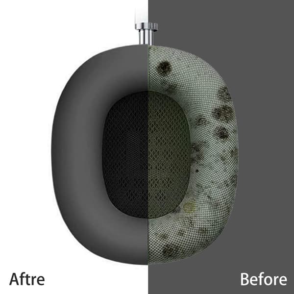 Øreputer for Airpods Max-hodetelefoner Grey
