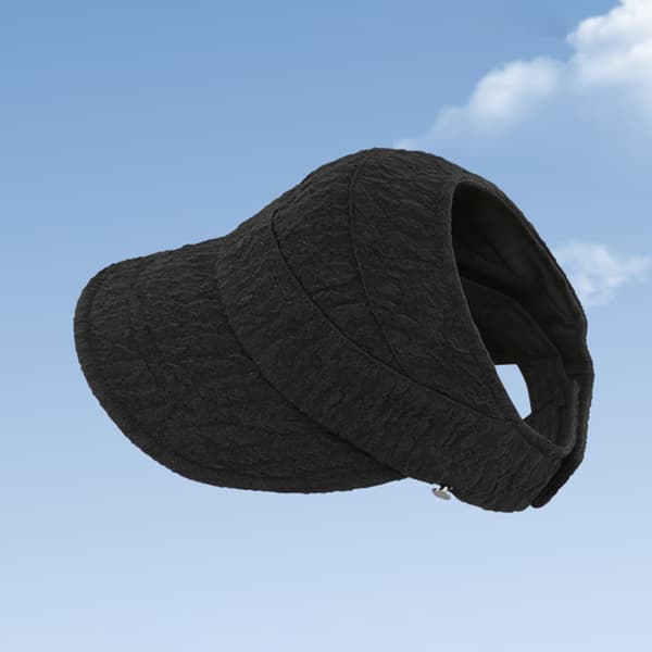 Tynd solhat / kasket til sommer Black