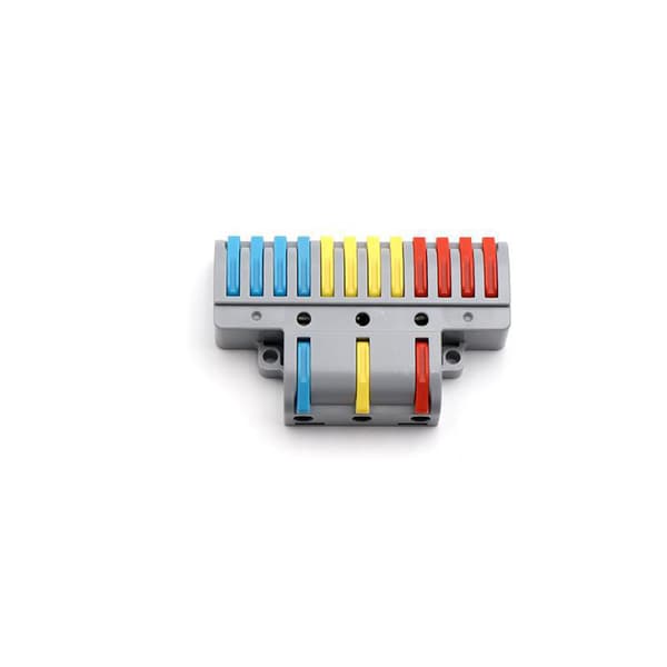 Spak Wire Mutter Connectors Conductor Compact Quick Wiring 3 in 12 Out