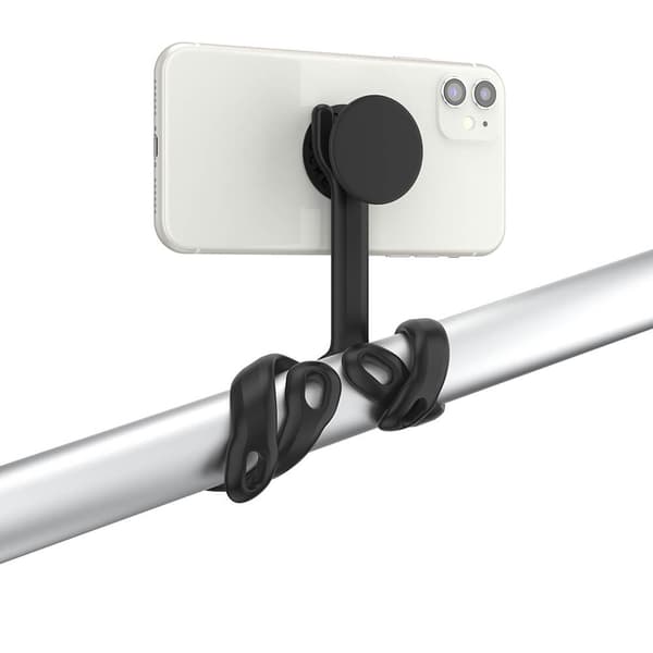 PopMount 2 Flex musta yleispidike tankoon/pöydälle/autoon jne.